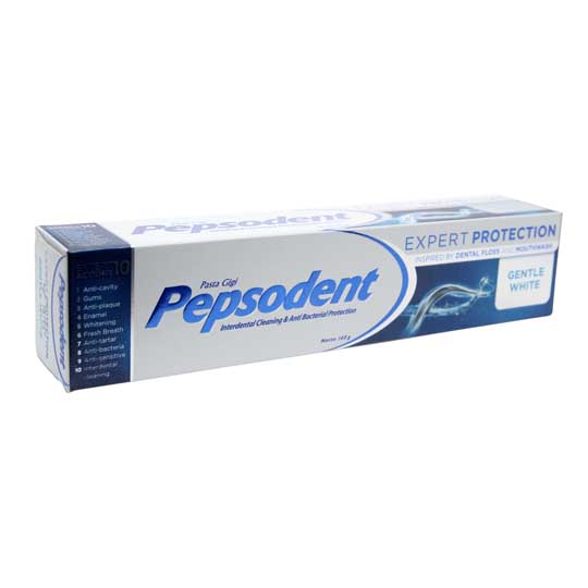 PEPSODENT TOOTH PASTE EXPERT PROTECTION GENTLE WHITE 160 GR PEPSODENT TOOTH PASTE EXPERT PROTECTION GENTLE WHITE 160 GR
