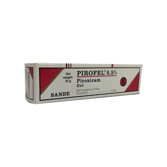 PIROFEL GEL 0,5 % 20 GR PIROFEL GEL 0,5 % 20 GR