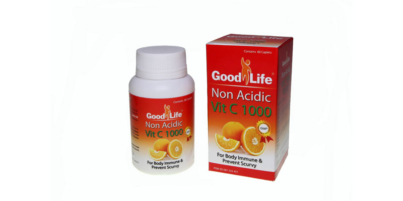 GOOD LIFE NON-ACIDIC VIT C 1000 60 KAPLET GOOD LIFE NON-ACIDIC VIT C 1000 60 KAPLET