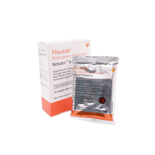 FLIXOTIDE 0.5 MG/2 ML 5 NEBULES FLIXOTIDE 0.5 MG/2 ML 5 NEBULES