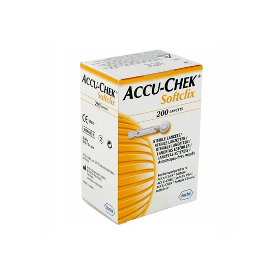 ACCU CHEK SOFTCLIX LANCETS 200 LANCETS ACCU CHEK SOFTCLIX LANCETS 200 LANCETS