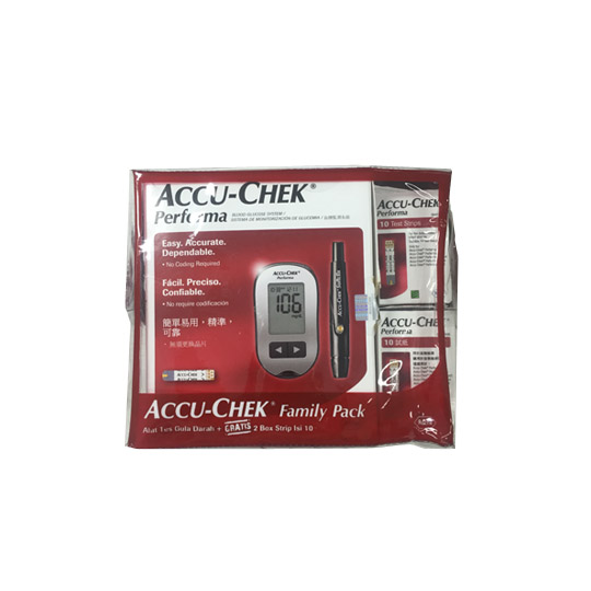 ACCU CHEK PERFORMA FAMILY PACK (PLUS STRIP 10) ACCU CHEK PERFORMA FAMILY PACK (PLUS STRIP 10)