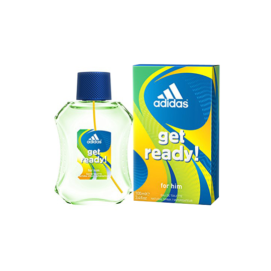 ADIDAS MEN GET READY EAU DE TOILETTE SPRAY 100 ML ADIDAS MEN GET READY EAU DE TOILETTE SPRAY 100 ML