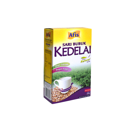 AFIS SARI BUBUK KEDELAI NATURAL 200 G AFIS SARI BUBUK KEDELAI NATURAL 200 G