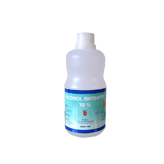 ALKOHOL 70% BOTOL 1 L ALKOHOL 70% BOTOL 1 L