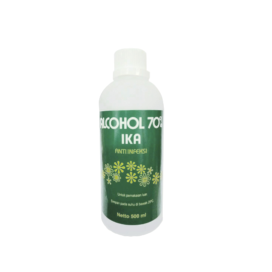 ALKOHOL 70% IKA 500 ML ALKOHOL 70% IKA 500 ML