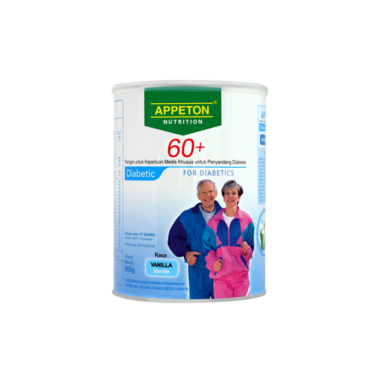 APPETON 60+ DIABETIC VANILLA 900 G APPETON 60+ DIABETIC VANILLA 900 G