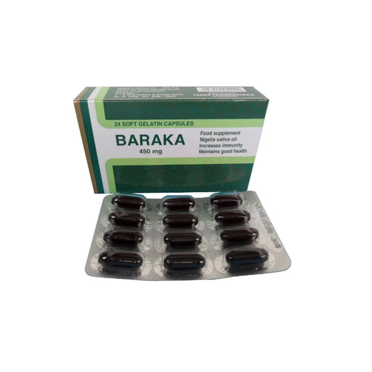 BARAKA HABATUS SAUDA 450 MG 24 KAPSUL BARAKA HABATUS SAUDA 450 MG 24 KAPSUL