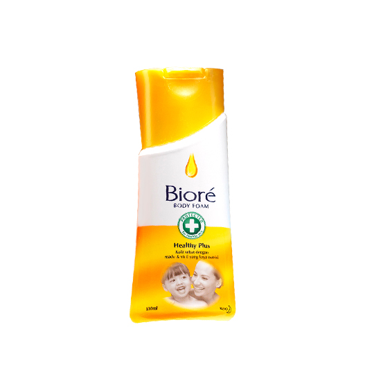 BIORE HEALTHY PLUS BODY FOAM 100 ML BIORE HEALTHY PLUS BODY FOAM 100 ML