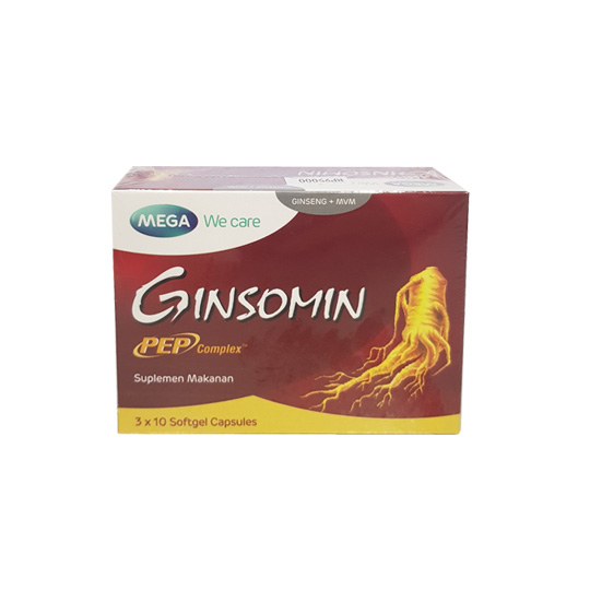 GINSOMIN 30 SOFT KAPSUL GINSOMIN 30 SOFT KAPSUL