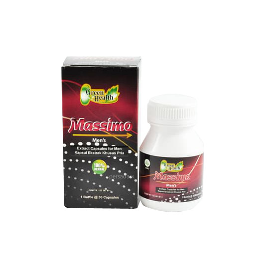 GREEN HEALTH MASSIMO MEN 30 KAPSUL GREEN HEALTH MASSIMO MEN 30 KAPSUL