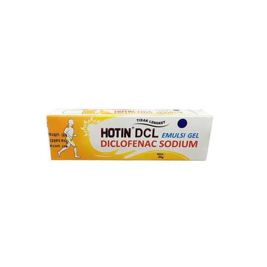 HOT IN DCL EMULSI GEL TUBE 30 G HOT IN DCL EMULSI GEL TUBE 30 G