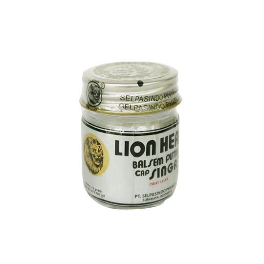 LION HEAD BALSEM PUTIH CAP SINGA 13 G LION HEAD BALSEM PUTIH CAP SINGA 13 G