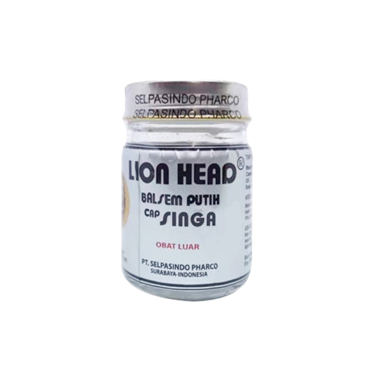 LION HEAD BALSEM PUTIH CAP SINGA 31 G LION HEAD BALSEM PUTIH CAP SINGA 31 G