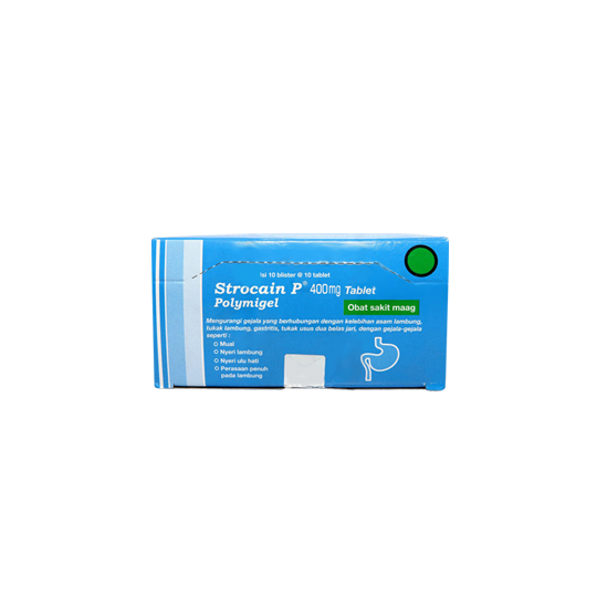STROCAIN P 400 MG 10 TABLET STROCAIN P 400 MG 10 TABLET