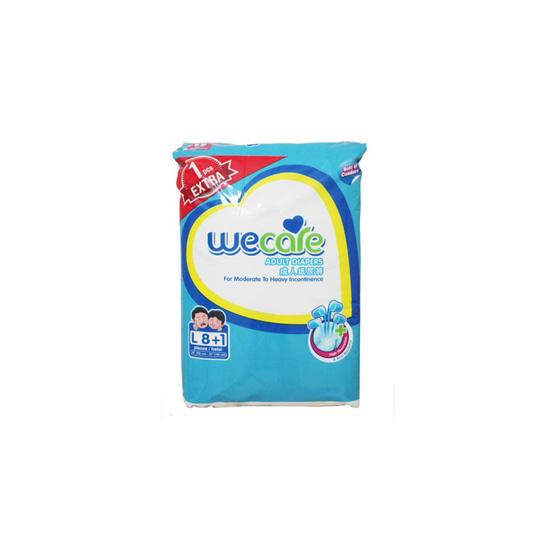 WE CARE ADULT DIAPERS L 8 PIECES WE CARE ADULT DIAPERS L 8 PIECES