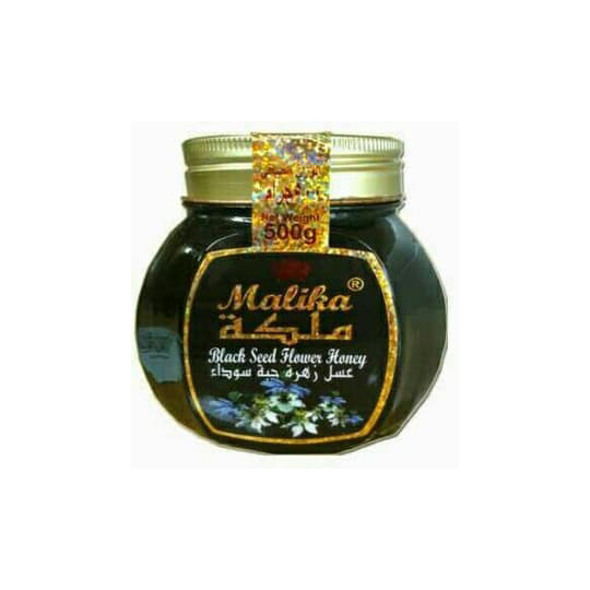 MALIKA BLACK SEED FLOWER HONEY 500 GR MALIKA BLACK SEED FLOWER HONEY 500 GR