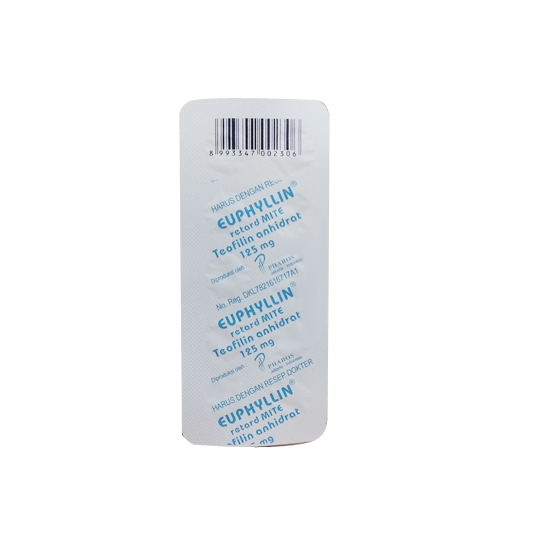 EUPHYLLIN RETARD MITE 125 MG 10 TABLET EUPHYLLIN RETARD MITE 125 MG 10 TABLET