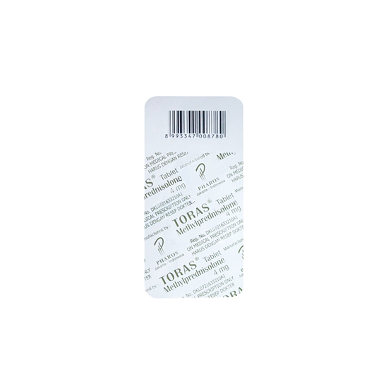 Toras 4 mg 10 Tablet Toras 4 mg 10 Tablet
