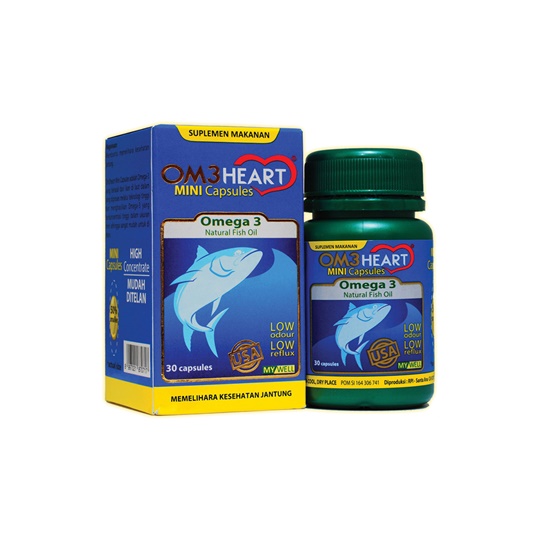 OM3HEART MINI 30 CAPSULES OM3HEART MINI 30 CAPSULES