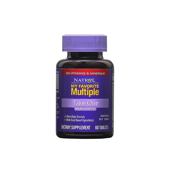 NATROL MY FAVORITE MULTIPLE TAKEONE 60 TABLET NATROL MY FAVORITE MULTIPLE TAKEONE 60 TABLET