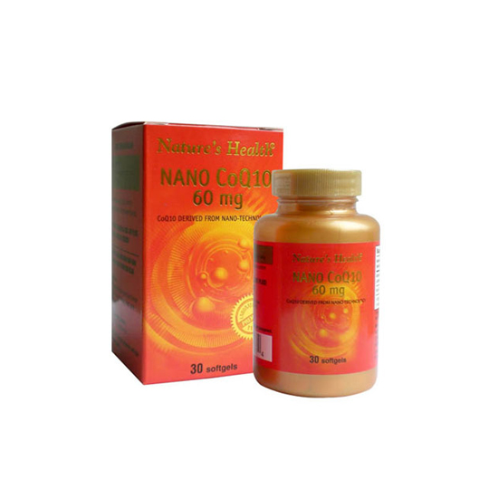 NATURE'S HEALTH NANO COQ10 60 MG 30 KAPSUL NATURE'S HEALTH NANO COQ10 60 MG 30 KAPSUL