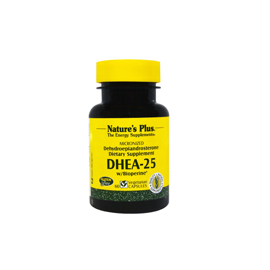 NATURE'S PLUS DHEA 25 MG 60 KAPSUL NATURE'S PLUS DHEA 25 MG 60 KAPSUL