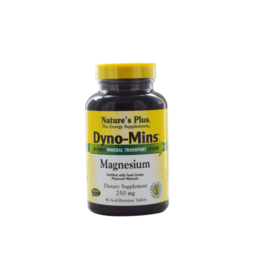 NATURE'S PLUS DYNO-MINS MAGNESIUM 250MG 90 TABLET NATURE'S PLUS DYNO-MINS MAGNESIUM 250MG 90 TABLET