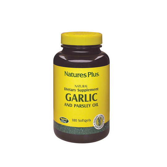 NATURE'S PLUS GARLIC & PARSLEY OIL 180 KAPSUL NATURE'S PLUS GARLIC & PARSLEY OIL 180 KAPSUL