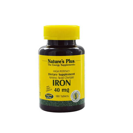 NATURE'S PLUS IRON 40MG 90 KAPSUL NATURE'S PLUS IRON 40MG 90 KAPSUL