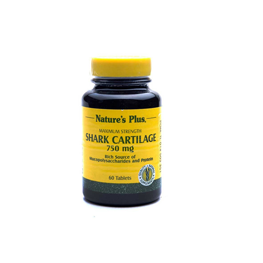 NATURE'S PLUS SHARK CARTILAGE 750 MG 60 KAPSUL NATURE'S PLUS SHARK CARTILAGE 750 MG 60 KAPSUL