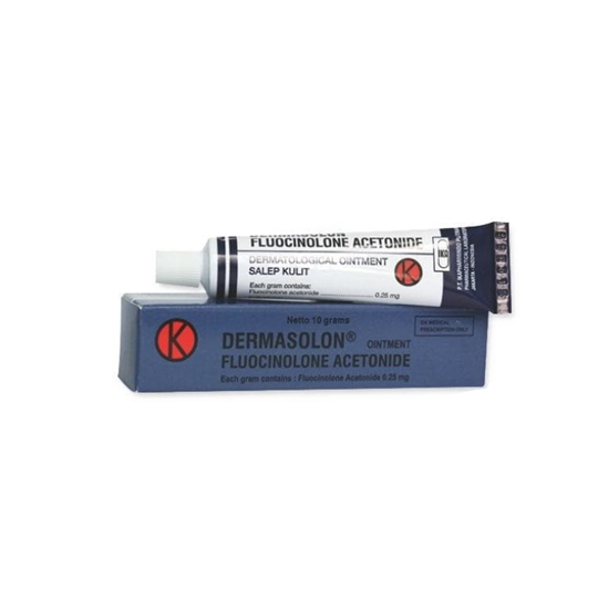 DERMASOLON 0.025% SALEP 10 G DERMASOLON 0.025% SALEP 10 G