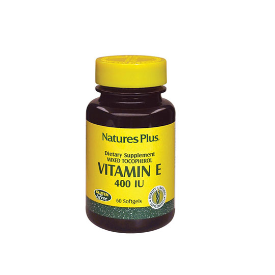 NATURE'S PLUS VITAMIN E 400 IU 60 KAPSUL NATURE'S PLUS VITAMIN E 400 IU 60 KAPSUL