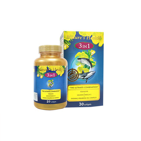 NATURE'S HEALTH SQUA OMEGA EPO 30 KAPSUL NATURE'S HEALTH SQUA OMEGA EPO 30 KAPSUL