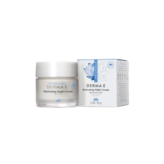 DERMA E HYDRATING NIGHT CREAM WITH HYALURONIC ACID 56 GR DERMA E HYDRATING NIGHT CREAM WITH HYALURONIC ACID 56 GR