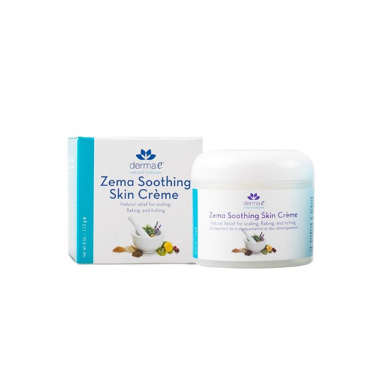 DERMA E ZEMA SOOTHING SKIN CREAM 4 OZ DERMA E ZEMA SOOTHING SKIN CREAM 4 OZ