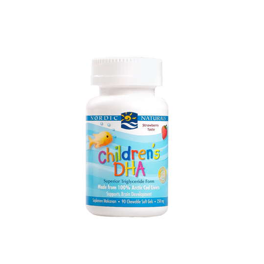 NORDIC NATURALS CHILD DHA STRAWBERRY 90 SOFTGEL NORDIC NATURALS CHILD DHA STRAWBERRY 90 SOFTGEL