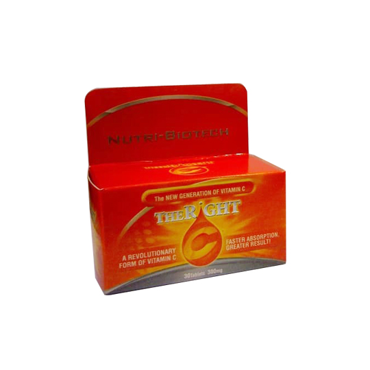 NUTRI BIOTECH THE RIGHT C 300 MG 30 TABLET NUTRI BIOTECH THE RIGHT C 300 MG 30 TABLET