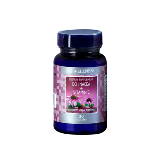WELLNESS ECHINACEA + VIT C 30 KAPSUL WELLNESS ECHINACEA + VIT C 30 KAPSUL