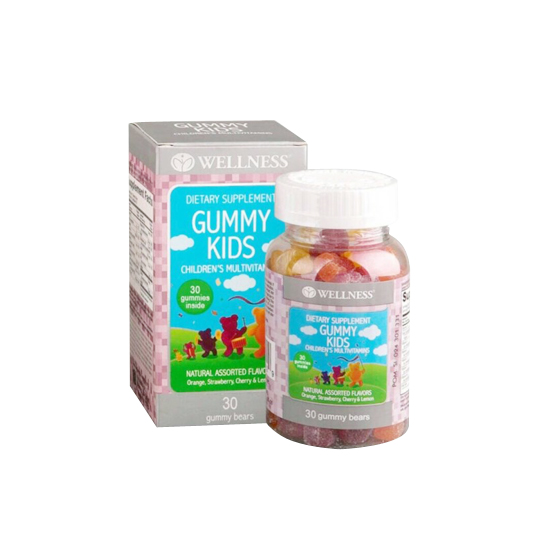 WELLNESS GUMMY KIDS CHEWABLE 30 TABLET WELLNESS GUMMY KIDS CHEWABLE 30 TABLET