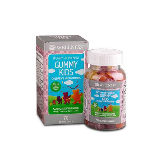 WELLNESS GUMMY KIDS CHEWABLE 70 TABLET WELLNESS GUMMY KIDS CHEWABLE 70 TABLET