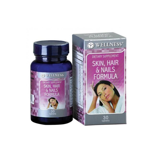 WELLNESS SKIN HAIR & NAIL 30 TABLET WELLNESS SKIN HAIR & NAIL 30 TABLET