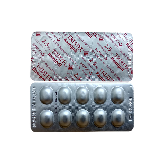TRIATEC 2.5 MG 10 TABLET TRIATEC 2.5 MG 10 TABLET