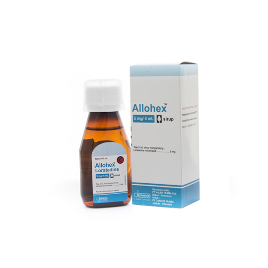 ALLOHEX SIRUP 60 ML ALLOHEX SIRUP 60 ML