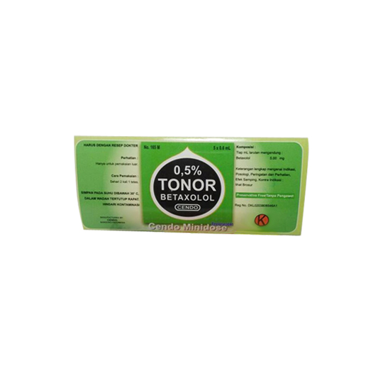 CENDO TONOR 0,5% MINIDOSE 0.6 ML CENDO TONOR 0,5% MINIDOSE 0.6 ML