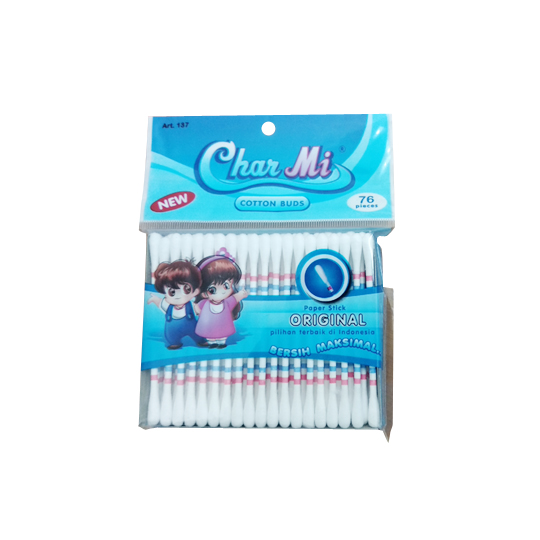 CHAR MI COTTON BUDS ART 137 76 PIECES CHAR MI COTTON BUDS ART 137 76 PIECES