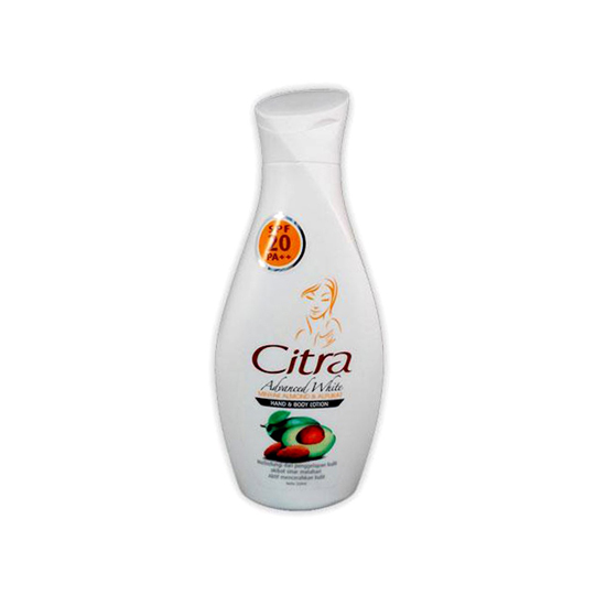 CITRA HAND AND BODY LOTION ADVANCED WHITE 250ML CITRA HAND AND BODY LOTION ADVANCED WHITE 250ML