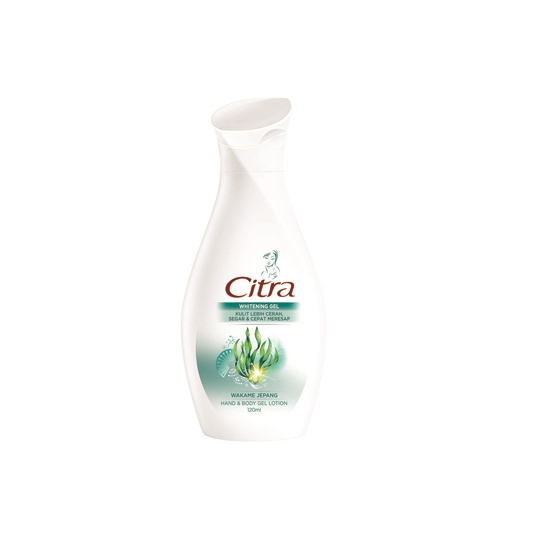 CITRA HAND AND BODY LOTION WHITENING GEL JAPANESE WAKAME 120ML CITRA HAND AND BODY LOTION WHITENING GEL JAPANESE WAKAME 120ML