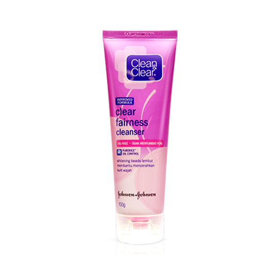 CLEAN & CLEAR FAIRNESS CLEANSER 100 GR CLEAN & CLEAR FAIRNESS CLEANSER 100 GR