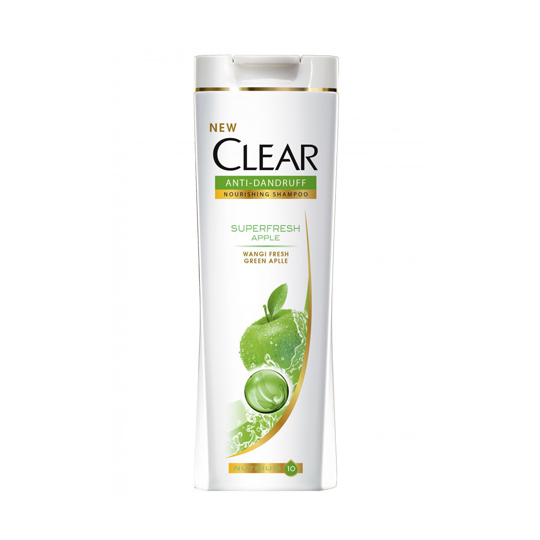 CLEAR SUPER FRESH APPLE SHAMPOO 170ML CLEAR SUPER FRESH APPLE SHAMPOO 170ML